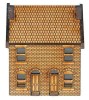 N-HS002 Low Relief Front Victorian Double Terraced Houses N Gauge Laser Cut Kit