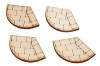 PV005 Pavement Corner Sections Laser Cut Kit Pack of 4