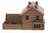 N-SH001 Victorian Shop / Terraced House Left Hand N Gauge Laser Cut Kit