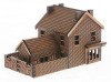 N-SH001 Victorian Shop / Terraced House Left Hand N Gauge Laser Cut Kit