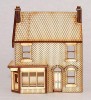 SH003 Low Relief Victorian Shop/Terraced House Left Hand OO Gauge Laser Cut Kit