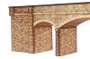 BR008 ''Connors Bridge'' Low Relief Road over Rail Bridge OO Gauge Laser Cut Kit