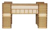 BR002 Single Track Rail Bridge OO Gauge Model Laser Cut Kit