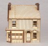 SH001 Victorian Shop / Terraced House Left Hand OO Gauge Laser Cut Kit
