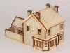 SH001 Victorian Shop / Terraced House Left Hand OO Gauge Laser Cut Kit