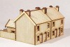 HS001 Victorian Double Terraced Houses OO Gauge Laser Cut Kit