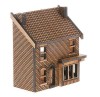 N-SH004 Low Relief Victorian Shop /  House Right Hand N Gauge Laser Cut Kit