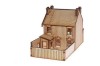 PB002 Victorian Terraced Pub Right Hand OO Gauge Laser Cut Kit