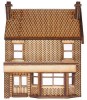 PB004 Low Relief Victorian Terraced Pub RIght Hand OO Gauge Laser Cut Kit