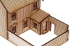 PB001 Victorian Terraced Pub Left Hand OO Gauge Laser Cut Kit