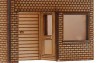 HS008 Low Relief 3 Storey Town House OO Gauge Laser Cut Kit