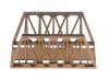N-BR004 Single Track Short Girder Rail Bridge N Gauge Model Laser Cut Kit
