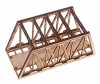 BR004 Single Track Short Girder Rail Bridge OO Gauge Model Laser Cut Kit