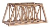 BR004 Single Track Short Girder Rail Bridge OO Gauge Model Laser Cut Kit