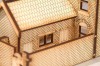 HS003 Low Relief Rear Victorian Double Terraced Houses OO Gauge Laser Cut Kit