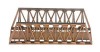 N-BR006 Single Track Long Girder Rail Bridge N Gauge Model Laser Cut Kit