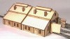 ES002 Engine Shed Twin Pack OO Gauge Laser Cut Kit