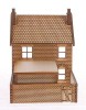 SH018 Victorian Shop Type 3 Left Hand Low Relief Rear OO Gauge Laser Cut Kit