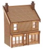 SH006 Victorian Terraced Shop Type 1 Low Relief Front OO Gauge Laser Cut Kit