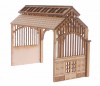 MK002 Market Hall Extension Bay OO Gauge Laser Cut Kit