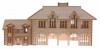 FS001 ''Houghton'' Firestation and Officers House OO Gauge Laser Cut Kit