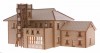 FS001 ''Houghton'' Firestation and Officers House OO Gauge Laser Cut Kit