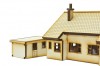 HS016 Semi Detached Bungalows OO Gauge Laser Cut Kit