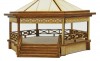 BS002 Large Bandstand OO Gauge Model Laser Cut Kit