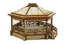 BS003 Medium Bandstand 00 Gauge Model Laser Cut Kit