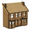 N-HS014 Low Relief Victorian Double Bay Window Terraced Houses N Gauge Laser Cut