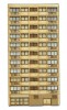 N-FL001 Left Hand Low Relief Block of Flats N Gauge Laser Cut Kit