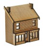 N-SH006 Victorian Terraced Shop Type 1 Low Relief Front N Gauge Laser Cut Kit