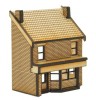 N-PB004 Low Relief Victorian Terraced Pub Right Hand N Gauge Laser Cut Kit