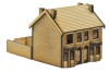 N-HS013 Victorian Double Bay Window Terraced Houses N Gauge Laser Cut Kit