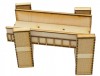 TT-BR002 Single Track Rail Bridge TT:120 Gauge Model Laser Cut Kit