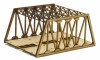 TT-BR003 Twin Track Short Girder Rail Bridge TT:120 Gauge Model Laser Cut Kit