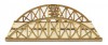 TT-BR011 Twin Track Short Bowstring Rail Bridge TT:120 Gauge Model Laser Cut Kit