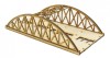 TT-BR011 Twin Track Short Bowstring Rail Bridge TT:120 Gauge Model Laser Cut Kit