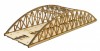 TT-BR013 Twin Track Mid Length Bowstring Rail Bridge TT:120 Gauge Model Laser Cut Kit