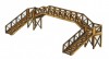 TT-FB001 Platform Footbridge Double Track Span TT:120 Scale Model Laser Cut Kit