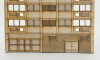 TT-FL001 Left Hand Low Relief Block of Flats TT:120 Laser Cut Kit