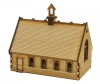 TT-HL001 Small School or Town Hall TT:120 Gauge Model Laser Cut Kit