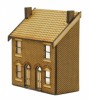 TT-HS002 Low Relief Front Victorian Double Terraced Houses TT:120 Gauge Laser Cut Kit