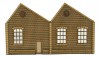 TT-NL006 Ultra Low Relief Single Storey Northlight Factory with Door Left Hand Peak TT:120 Gauge Kit[1]