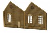 TT-NL006 Ultra Low Relief Single Storey Northlight Factory with Door Left Hand Peak TT:120 Gauge Kit[1]