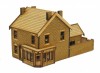 TT-SH002 Victorian Shop / Terraced House Right Hand TT:120 Gauge Laser Cut Kit