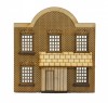 TT-WH009 Ultra Low Relief Warehouse Sliding Goods Door TT:120 Scale Laser Cut Kit