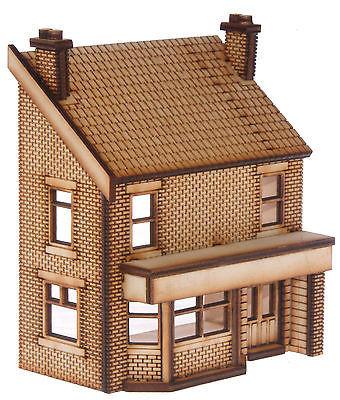 PB003 Low Relief Victorian Terraced Pub Left Hand OO Gauge Laser Cut Kit