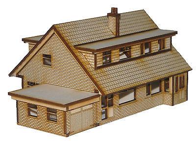 HS004 Semi Detached Dormer Bungalows OO Gauge Laser Cut Kit