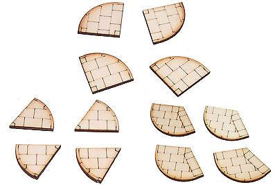 PV005 Pavement Corner Sections Laser Cut Kit Pack of 4